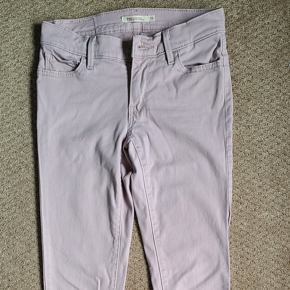 Levis 701 super skinny rose pant size 26 - Picture 1 of 3